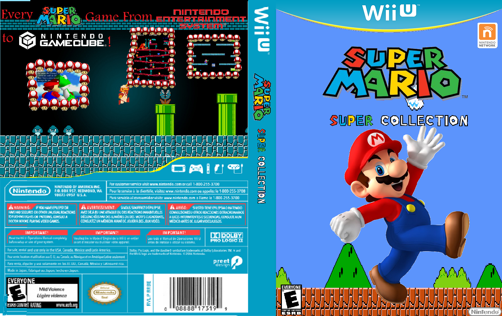 Super Mario Super Collection box cover