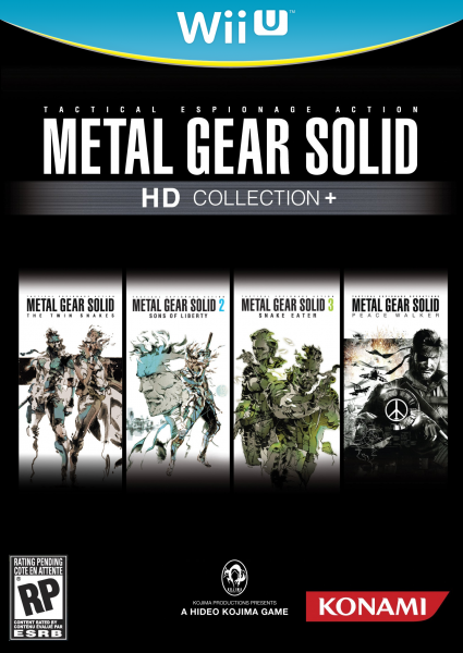 Metal Gear Solid HD Collection Plus box art cover