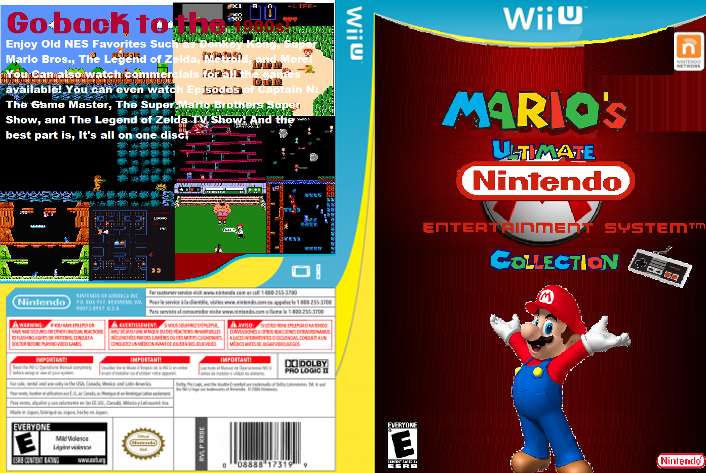 Mario's Ultimate NES Collection box cover