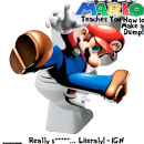 Super Mario Teaches You How to Make a Dump! Box Art Cover