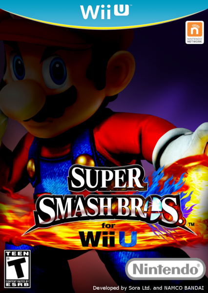 Super Smash Bros for Wii U box art cover