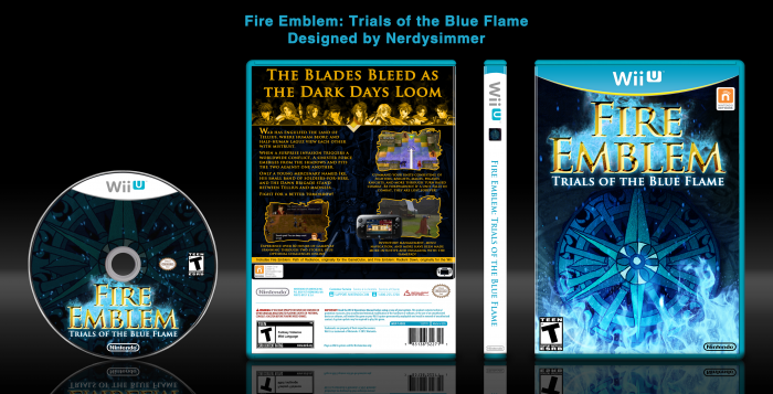 Fire Emblem: Trials of the Blue Flame box art cover