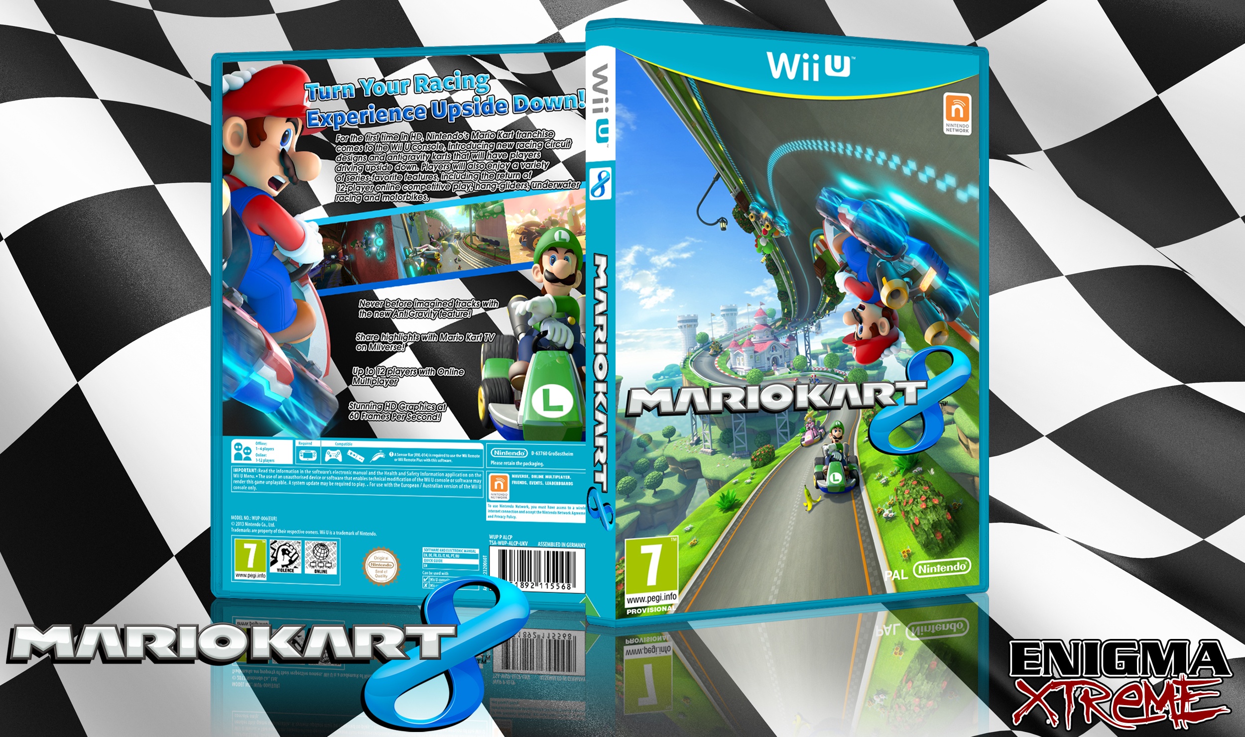 Viewing Full Size Mario Kart 8 Box Cover 1504