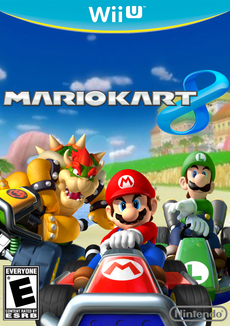 Viewing full size Mario Kart 8 box cover