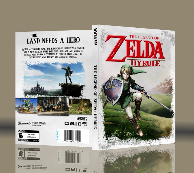 The Legend of Zelda: Hyrule box art cover