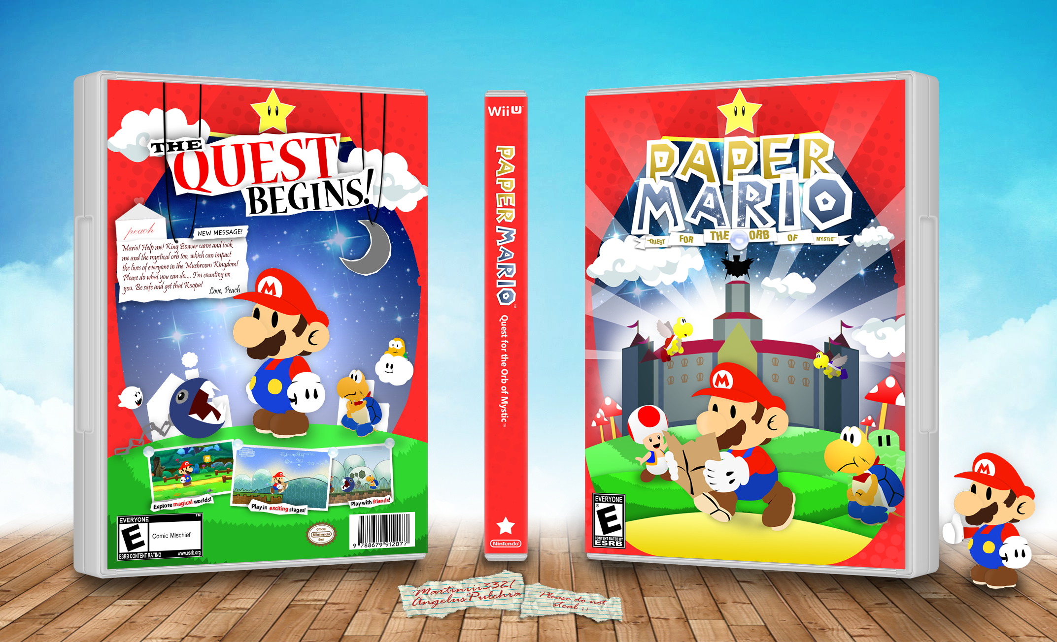 Paper Mario: Quest for the Orb of Mystic box cover