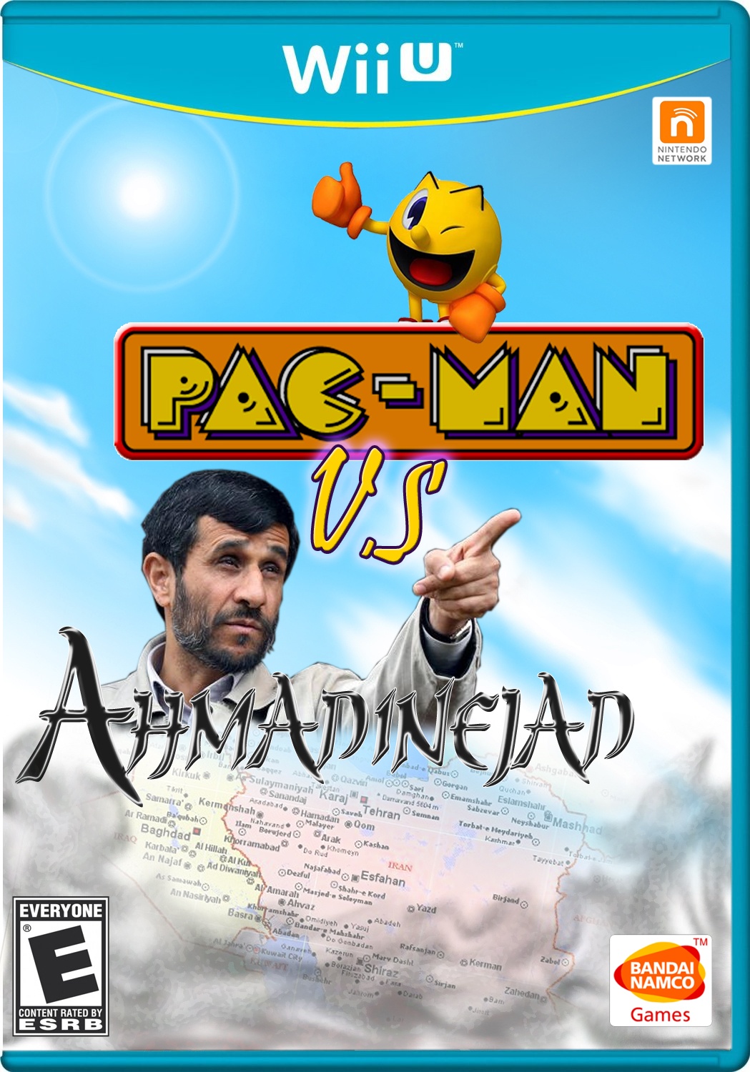 Pacman vs Ahmadinejad box cover