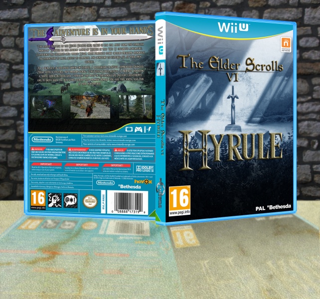 The Elder Scrolls VI: Hyrule box art cover