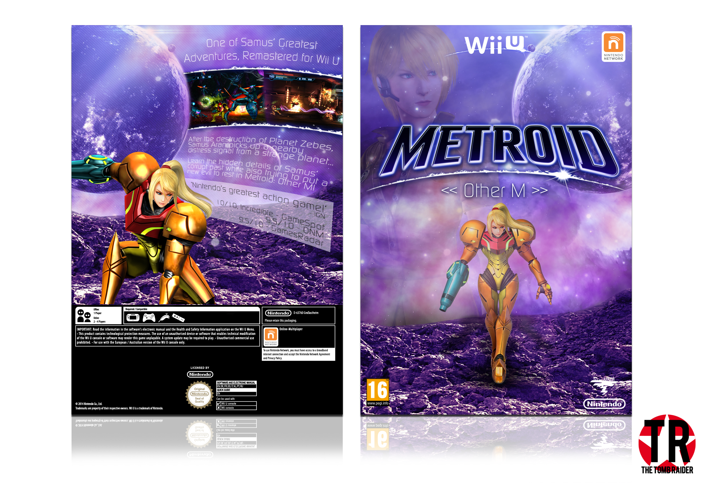 Metroid: Other M HD box cover