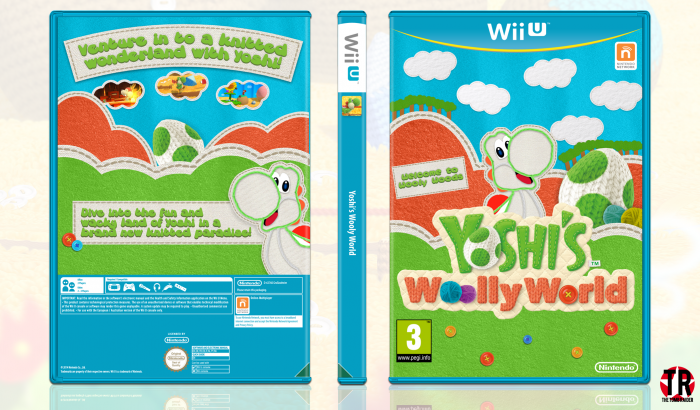 Yoshi's Wooly World box art cover