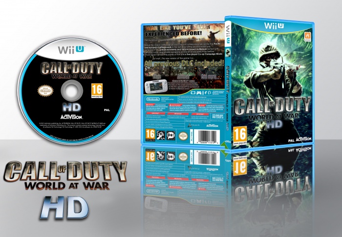 Call Of Duty: World At War HD box art cover