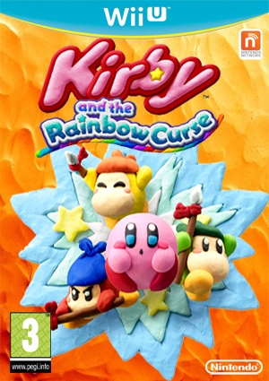 Kirby & The Rainbow Curse box cover