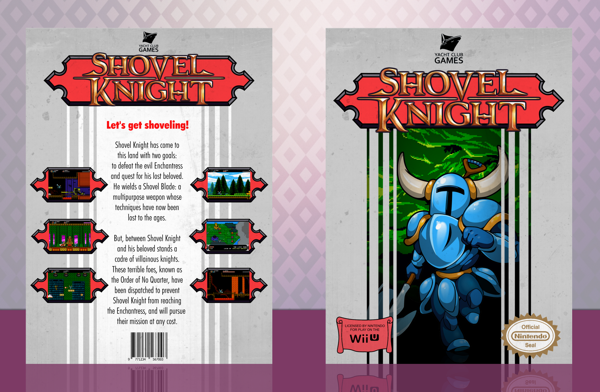 Shovel Knight box cover