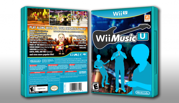 Wii Music U box art cover