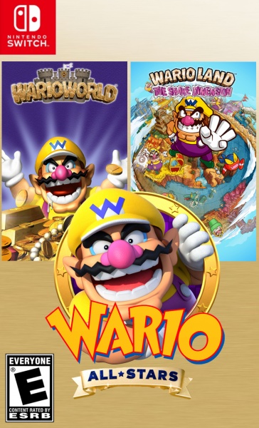 Wario All-Stars for Nintendo Switch box art cover