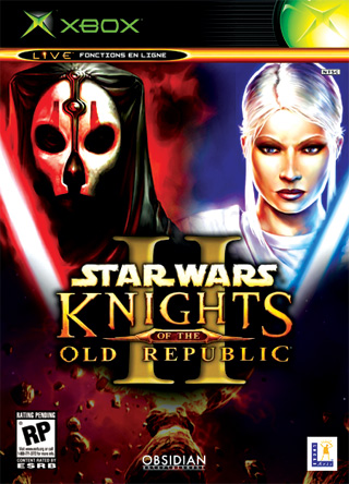 Star Wars: Knights of the Old Republic II: The Sith Lords box cover