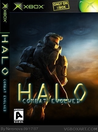 Halo Xbox Box Art Cover by Neronova