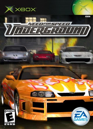 Need for Speed Underground box cover