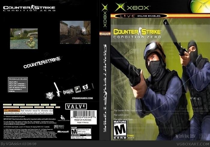 Counter-Strike Xbox Background and Theme [Counter-Strike