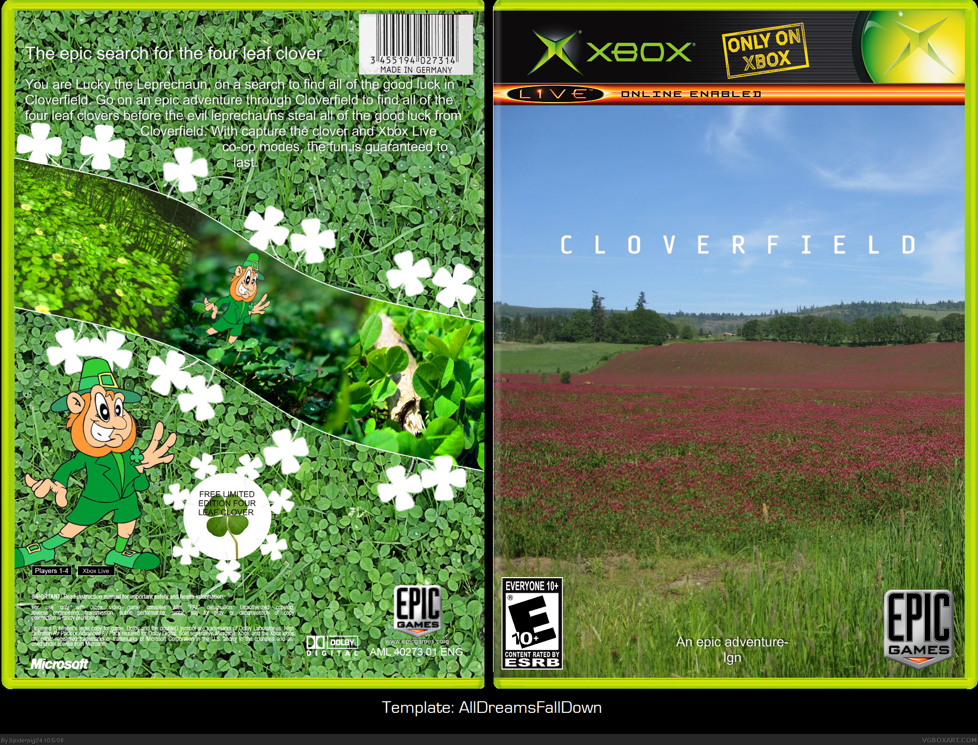 Cloverfield box cover