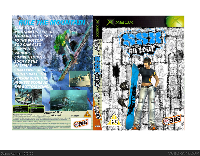 SSX on Tour box art cover
