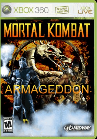 Mortal Kombat: Armageddon Xbox Box Art Cover by AvatarOfDeath