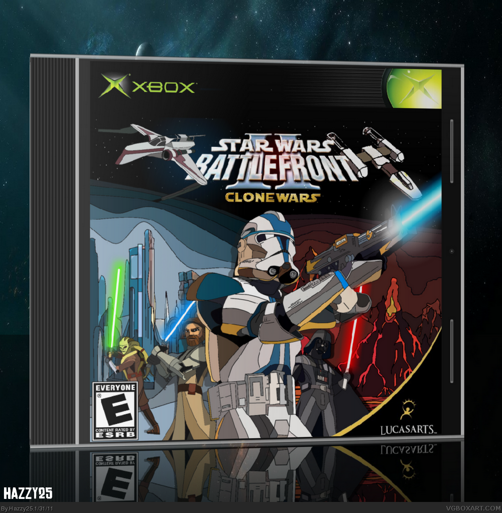 Star Wars Battlefront 2 (Clone Wars) box cover
