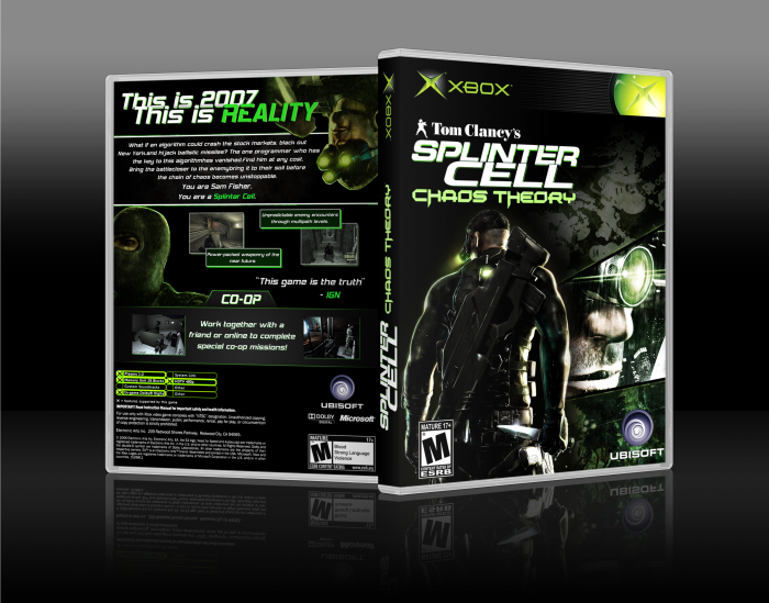 Tom Clancy's Splinter Cell: Chaos Theory box art cover