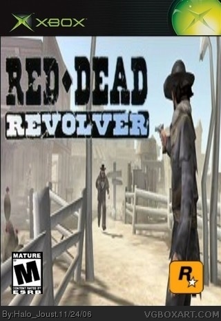 Red Dead Revolver box cover
