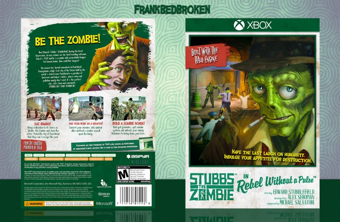 Stubbs The Zombie In Rebel Without A Pulse box art cover