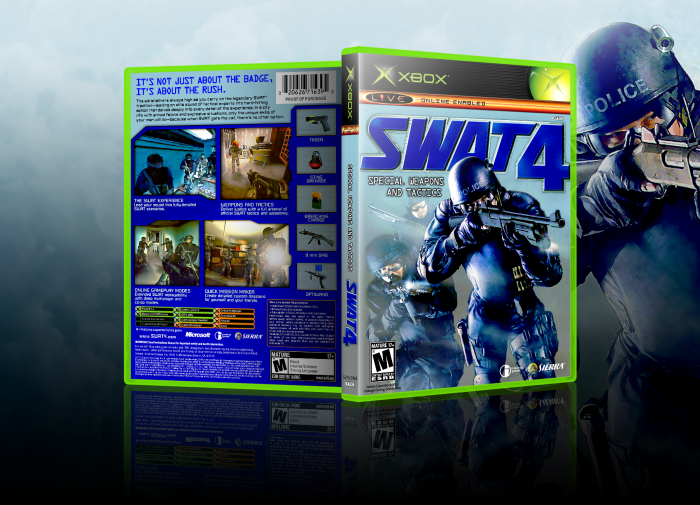 SWAT 4 box art cover