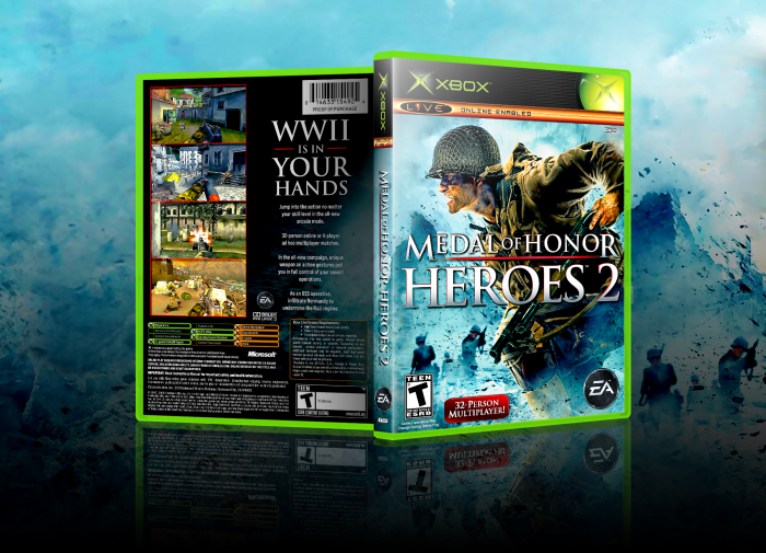 Medal of Honor: Heroes 2 box art cover
