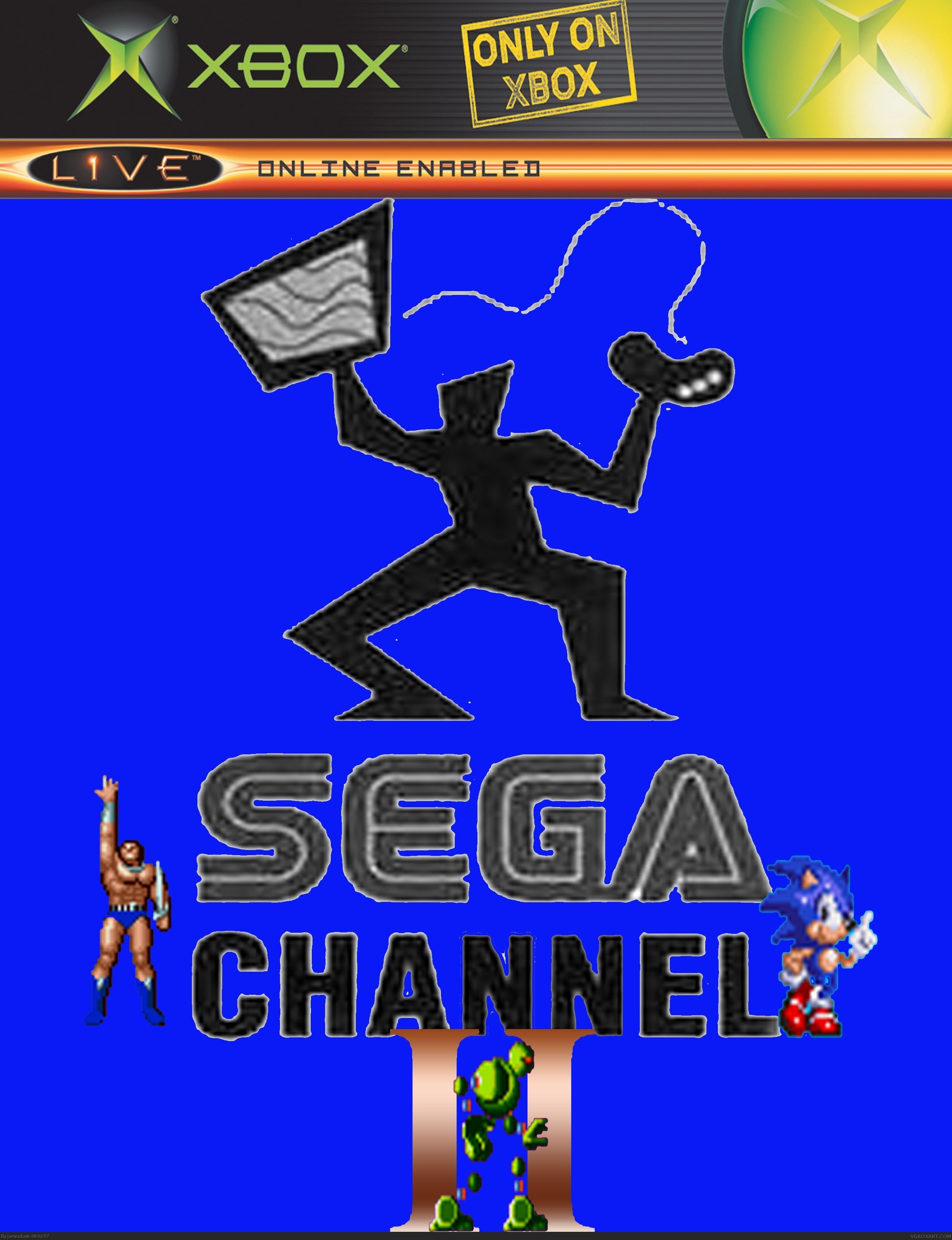 Sega Channel 2 box cover