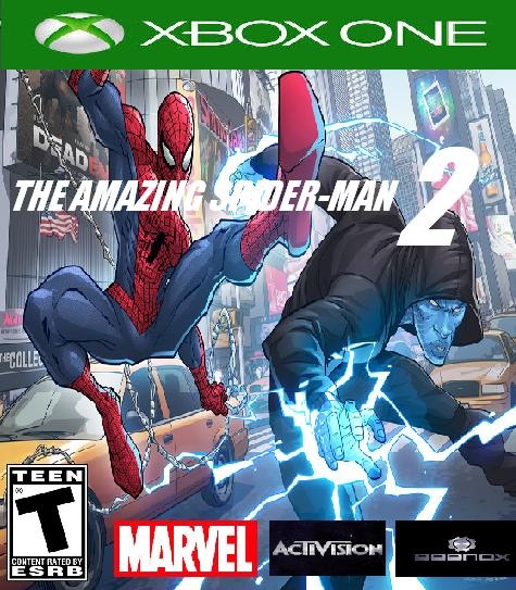 The Amazing Spider-Man 2 Xbox One Box Art Cover by spiderman882012