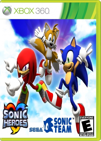 Sonic the hedgehog 4 ll mobile edition HD Xbox 360 Box Art Cover by  superjayjaysaiyn