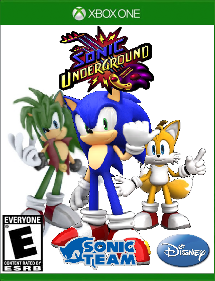 Sonic Underground Xbox One Box Art Cover By Eal