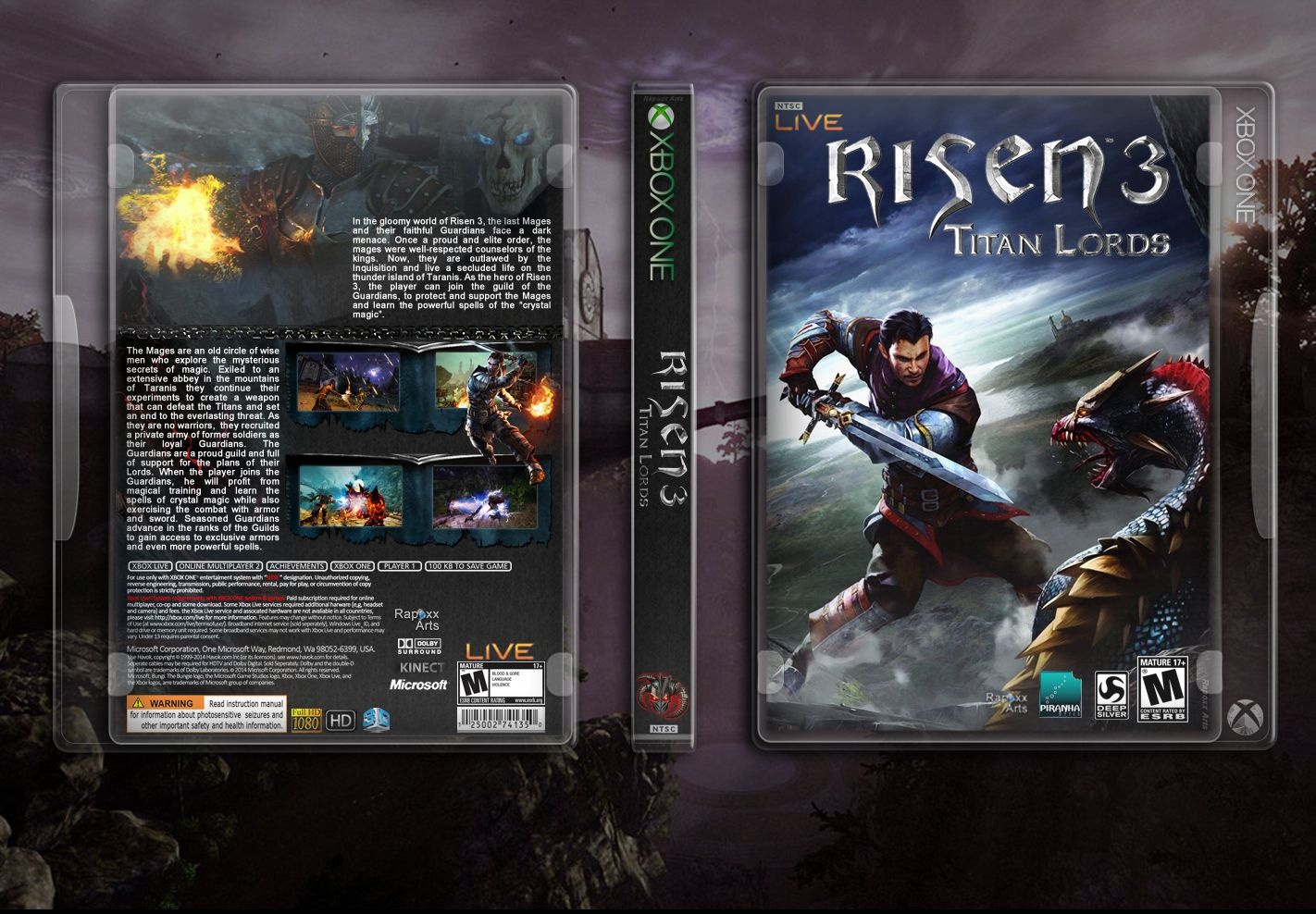 Risen 3: Titan Lords box cover