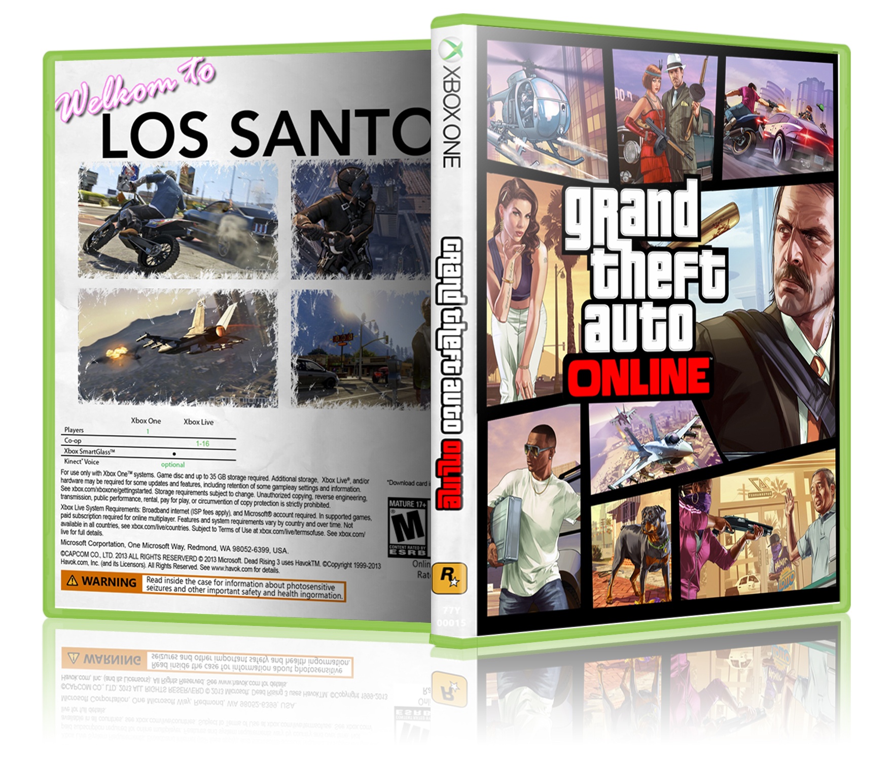 Grand Theft Auto Online box cover