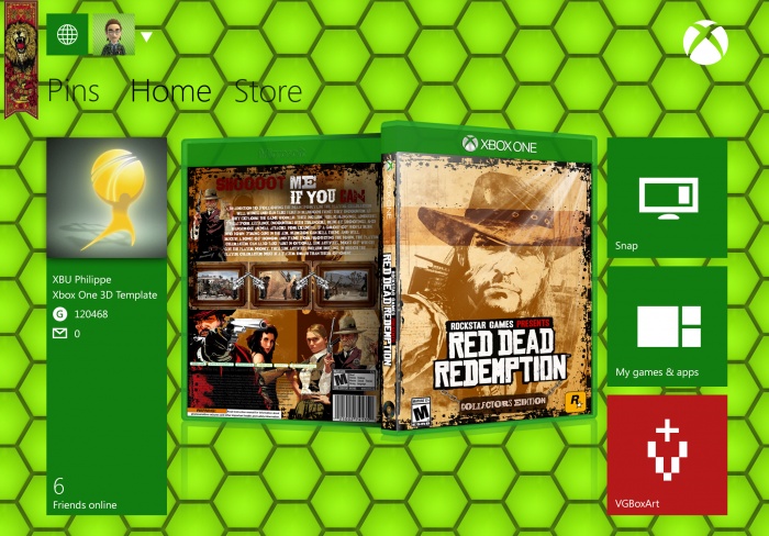 Red Dead Redemption Collector's Edition box art cover