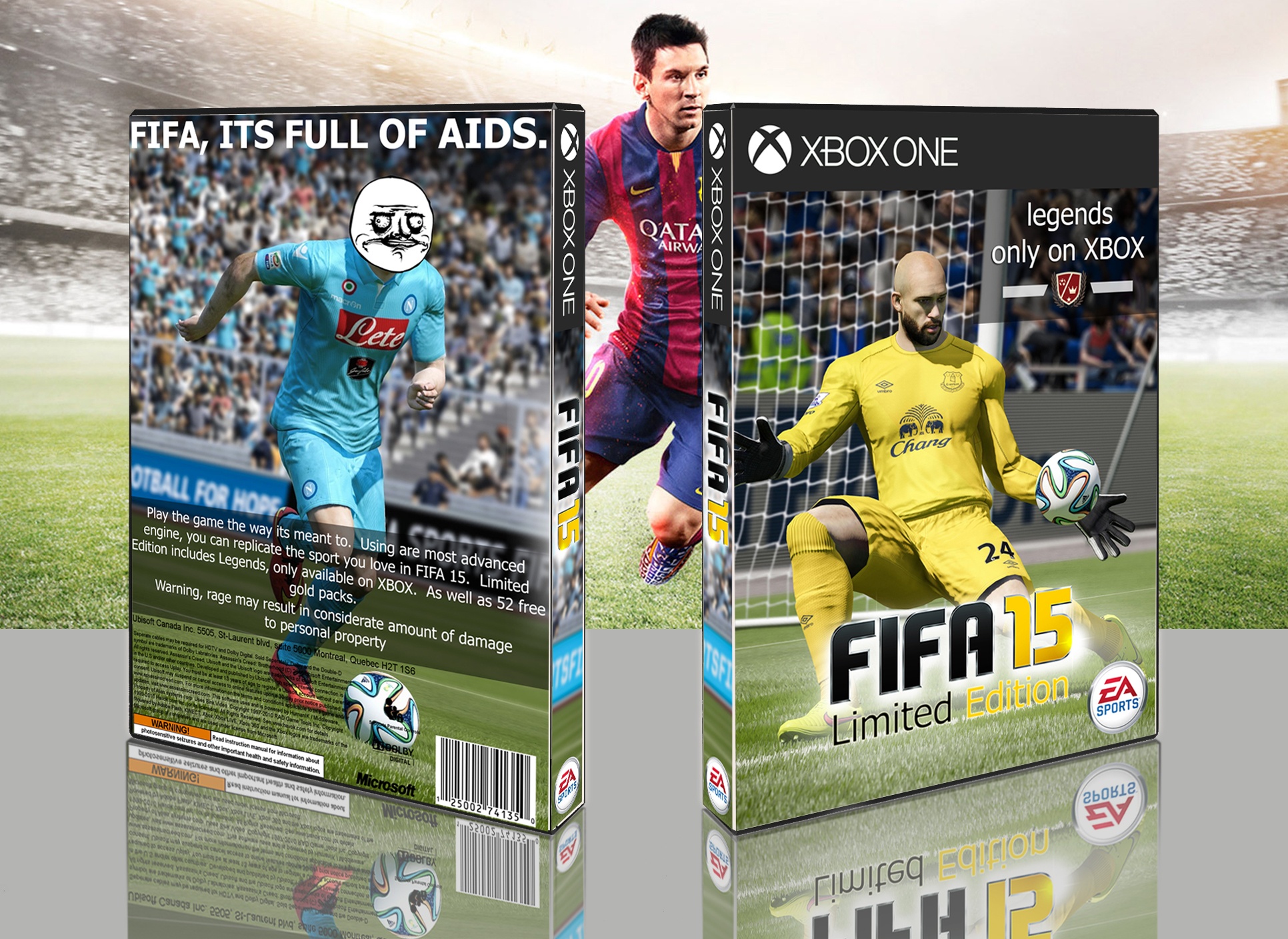 FIFA 15 box cover