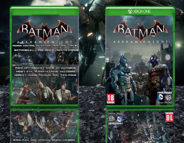 Batman: Arkham Knight Xbox One Box Art Cover by OGCEPUK