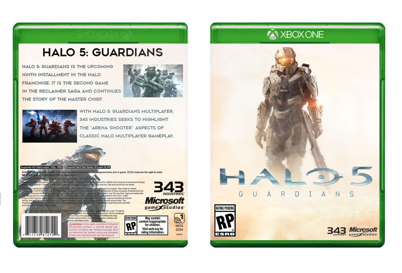 Halo 5: Guardians box cover