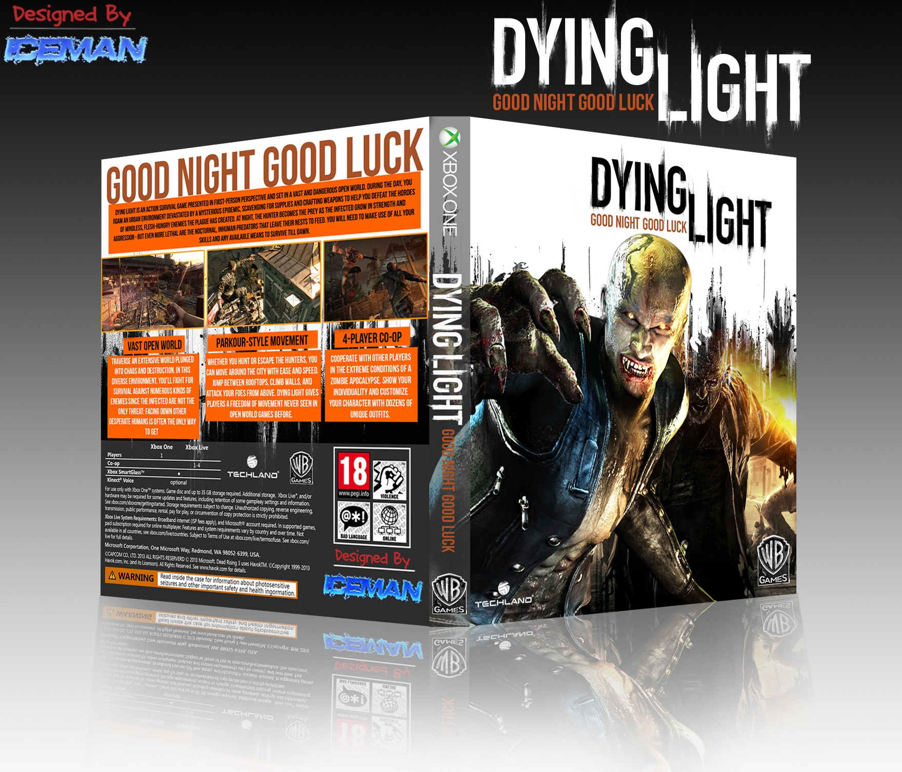 Viewing full size Dying Light box cover