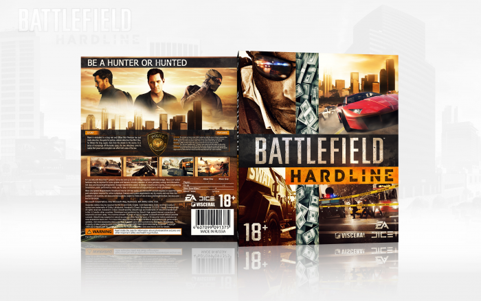 Battlefield Hardline box art cover