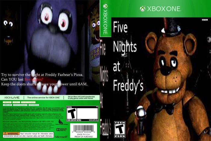 Five Nights at Freddy's box art cover