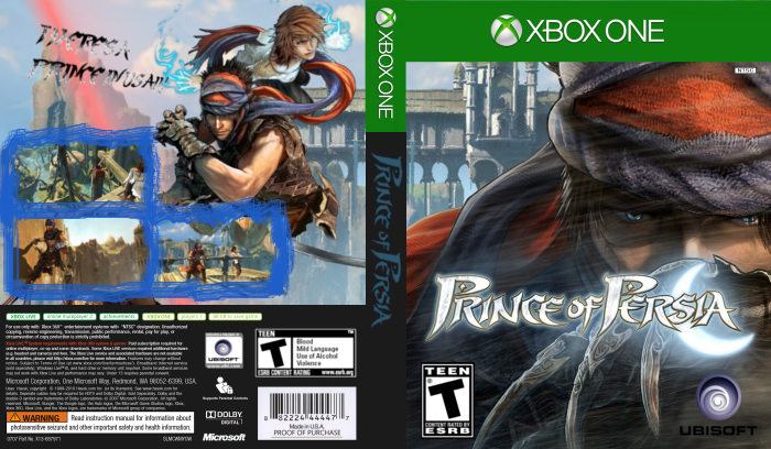 Prince of Persia: Xbox One Remake box cover