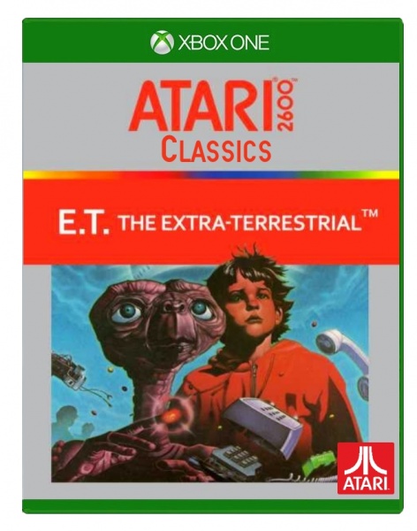 Atari 2600 Classics E.T box cover