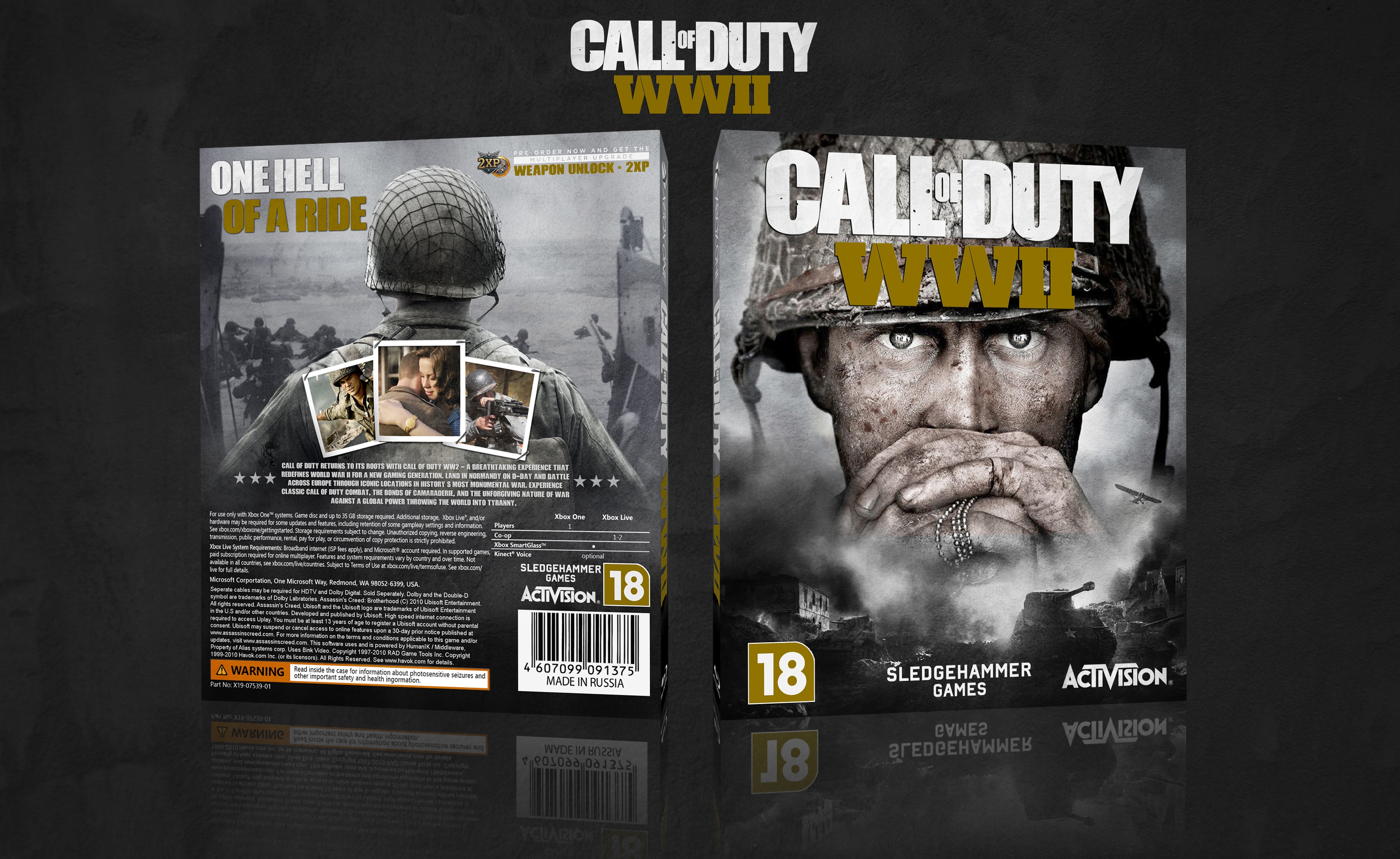 Call of Duty: WWII box cover