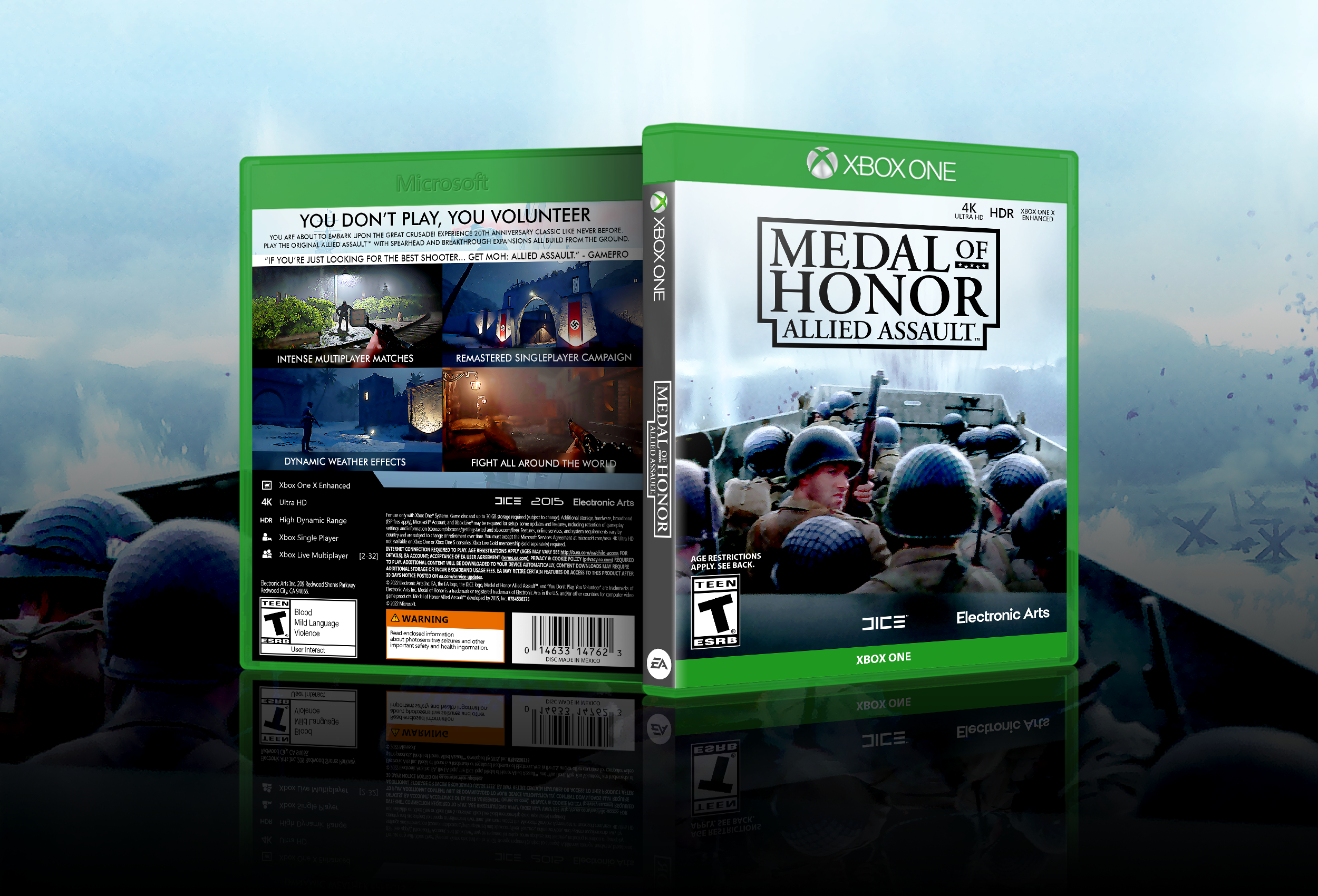 Medal of Honor: Allied Assault box cover