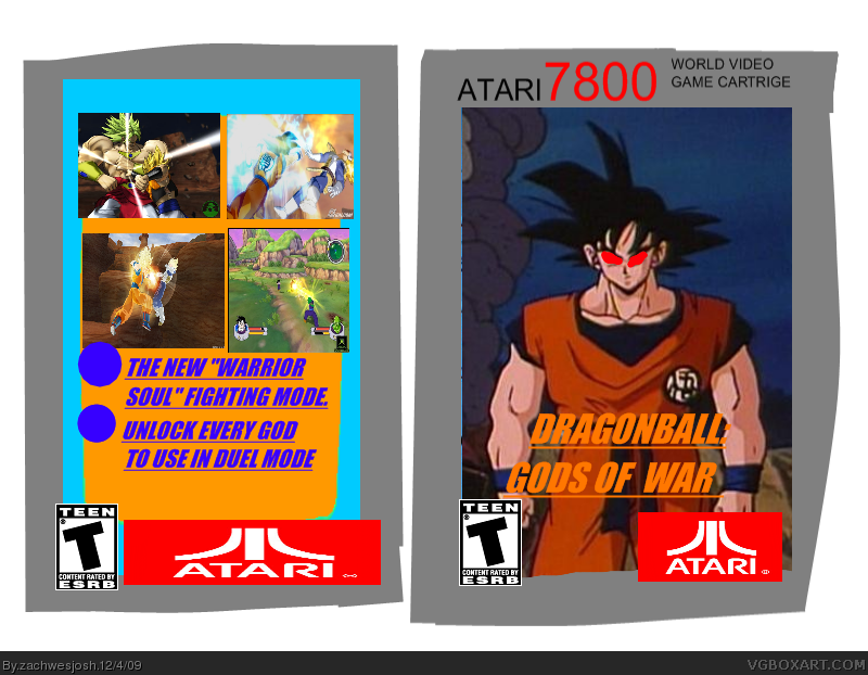 Dragonball: Gods Of War box cover